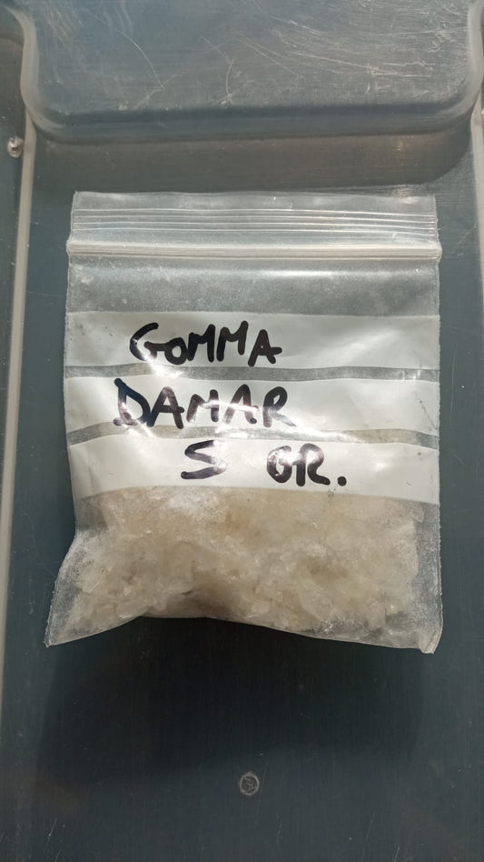 Incenso in resina  Gomma Damar