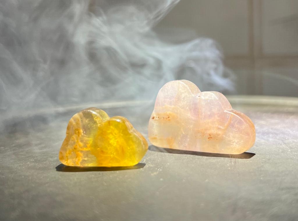 Nuovolette in fluorite