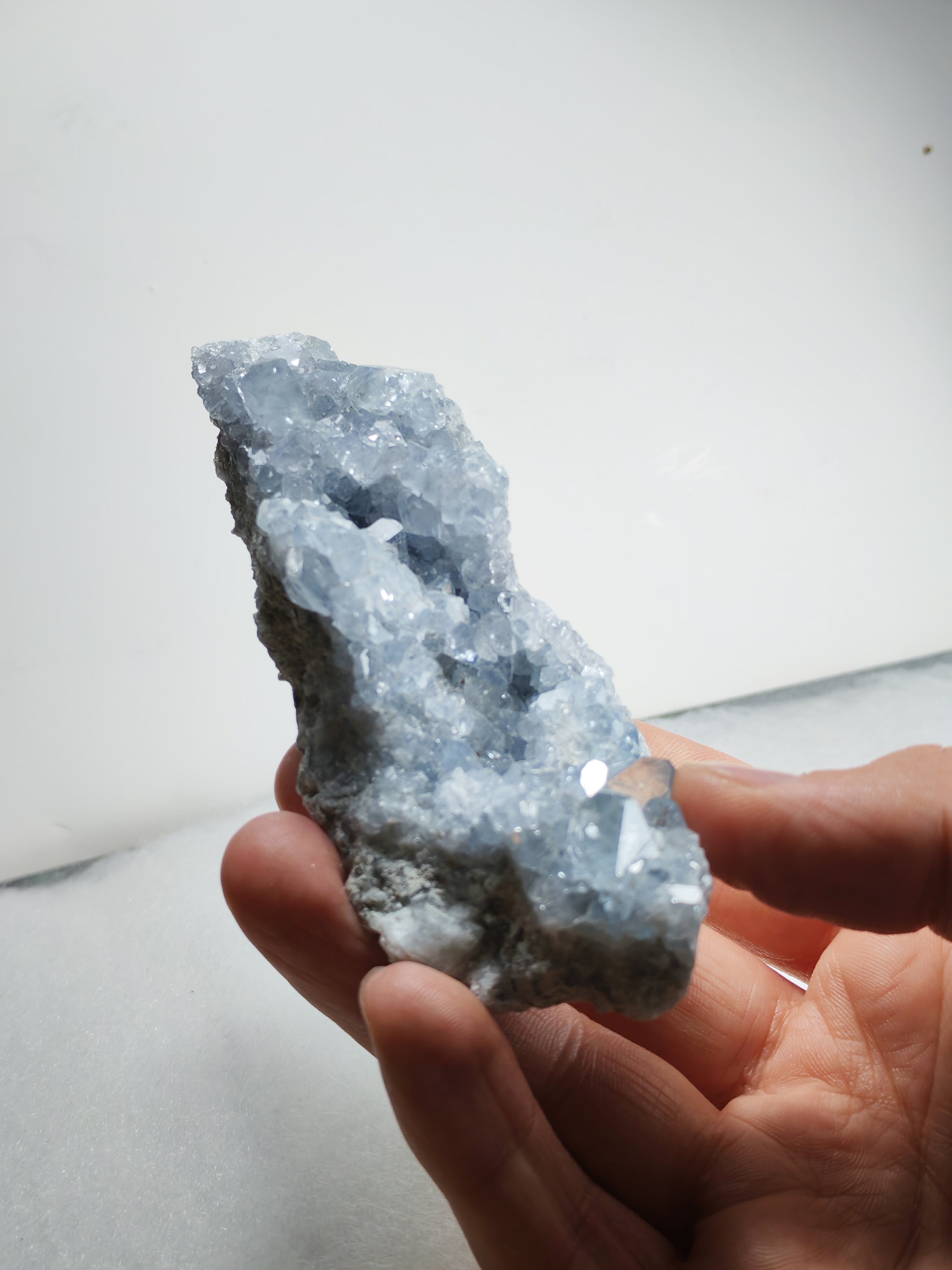 Drusa Celestina grezza