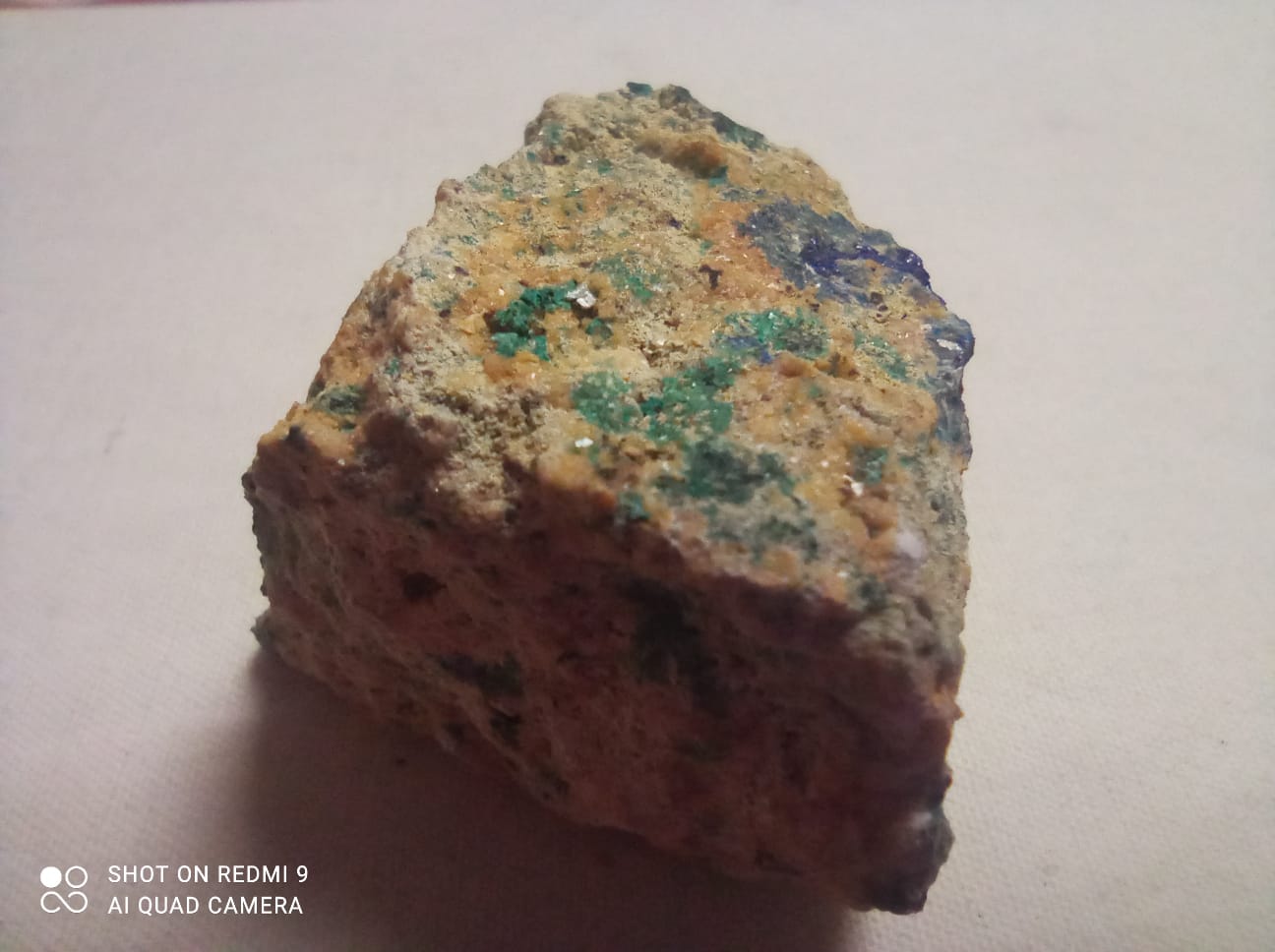 Matrice di Malachite e Azzurrite