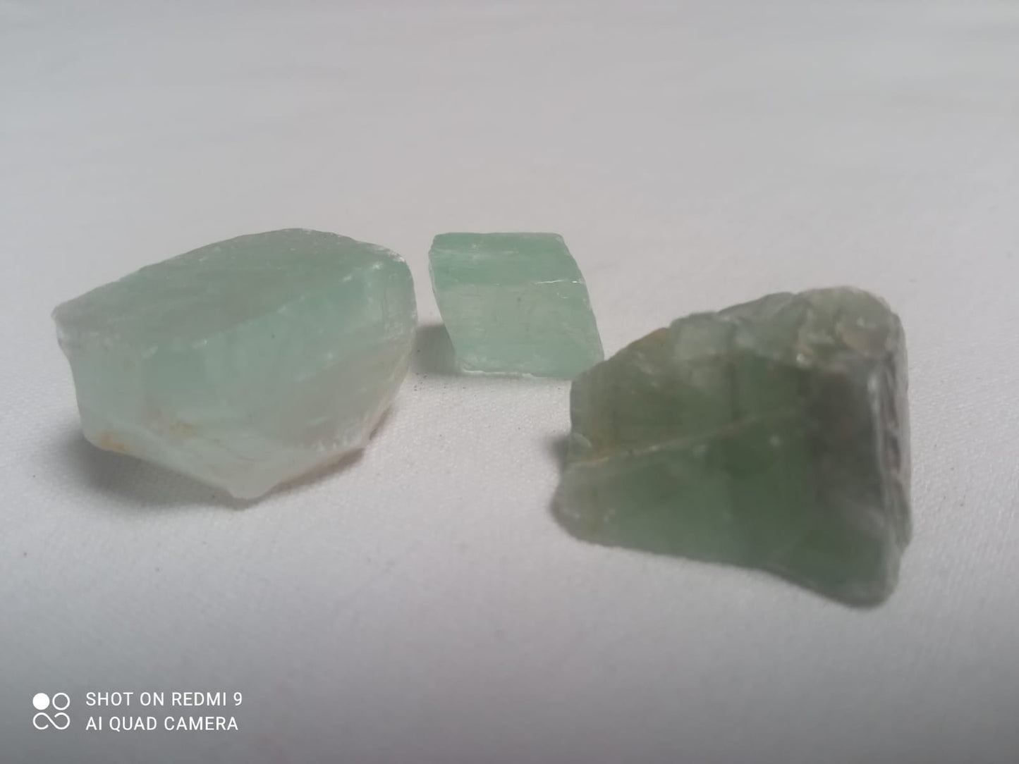 Calcite verde grezza