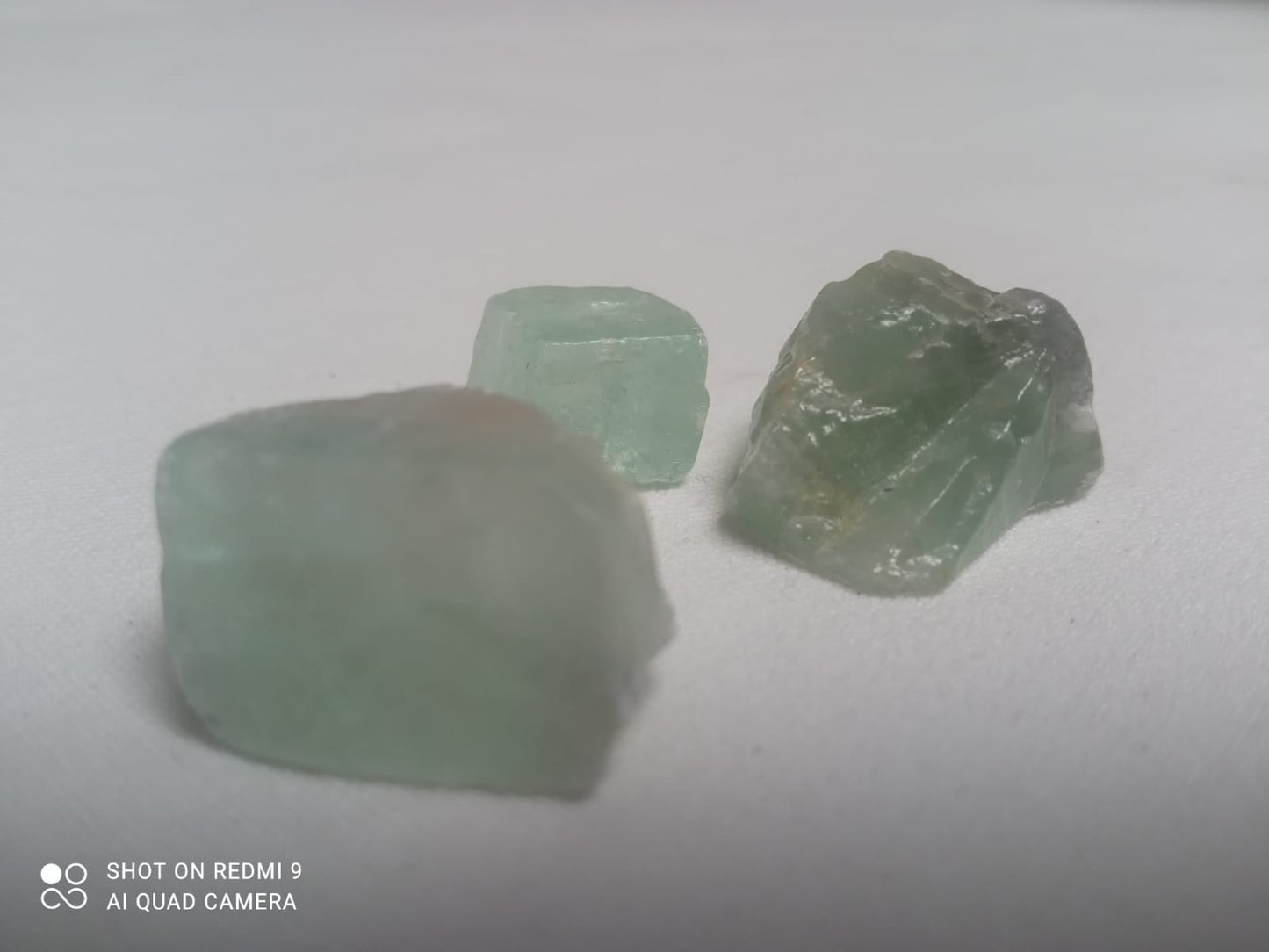 Calcite verde grezza